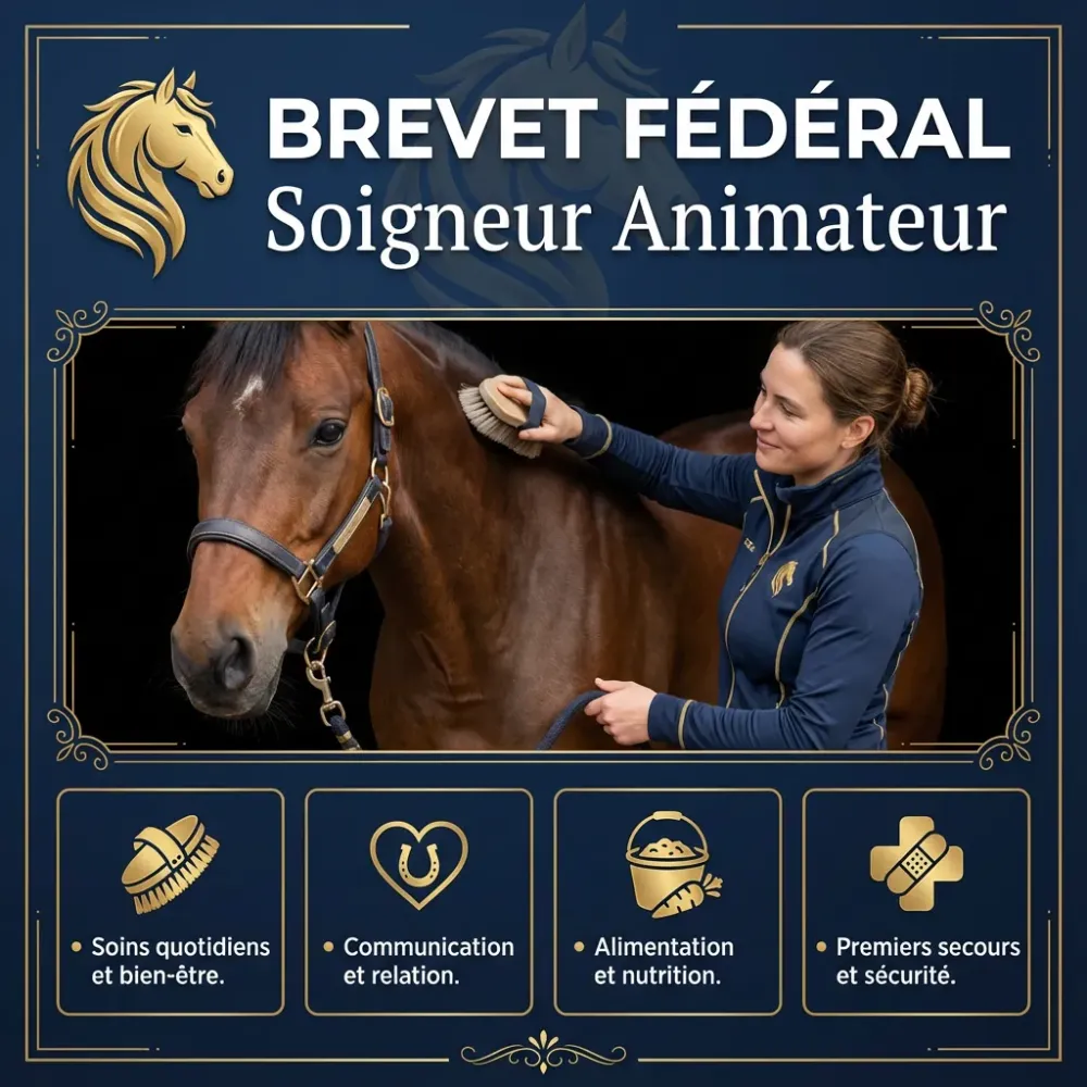 Brevet Federale Soigneur Animateur Elegant